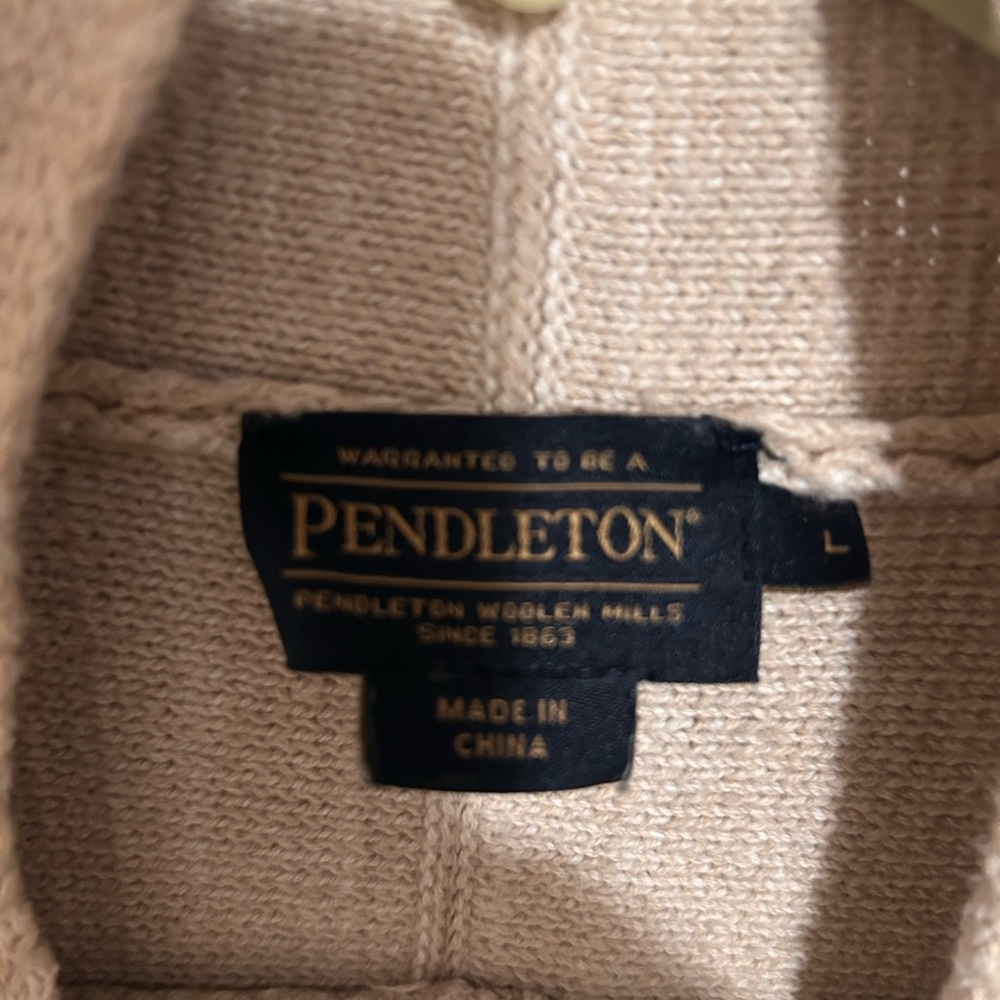 Pendleton Multicolor Patterned Cardigan - image 4